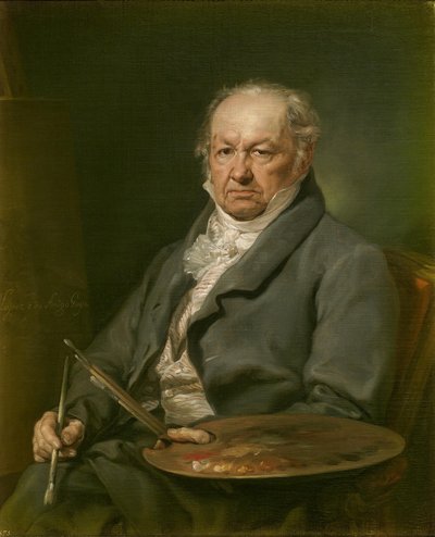 Francisco de Goya y Lucientes by Vicente Lopez y Portana